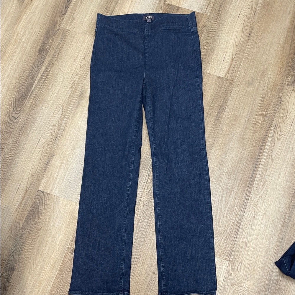 NYDJ Women's Dark Blue Straight Leg Jeans